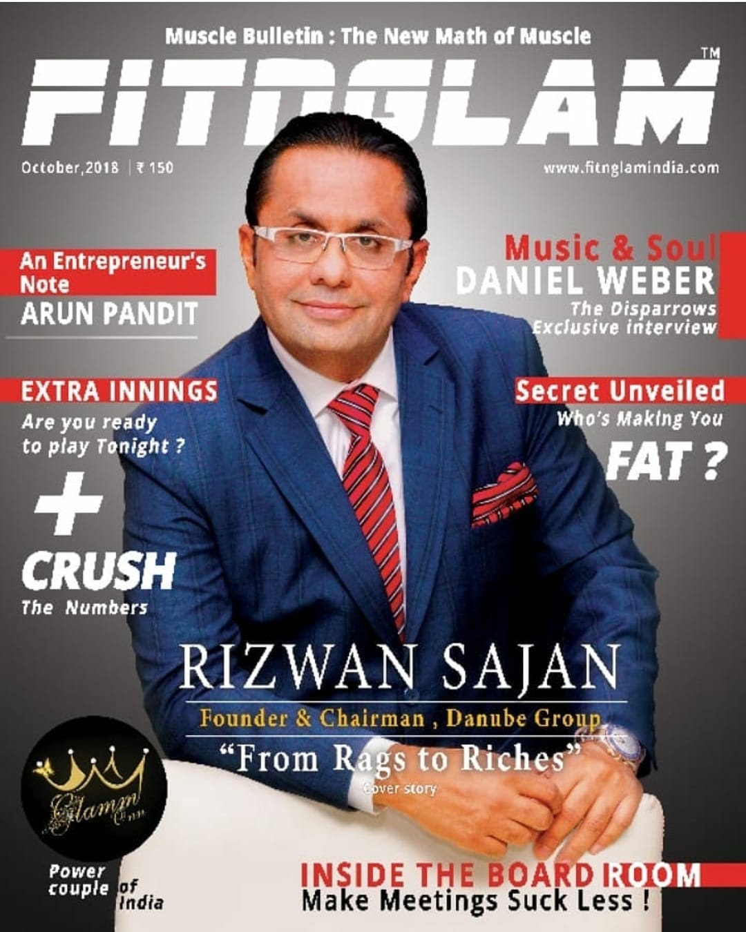 Found(ER)s Depression by Arun Pandit Oct 18 FitnGlam Magazine FitnGlam Magazine October 2018 Edition Cover