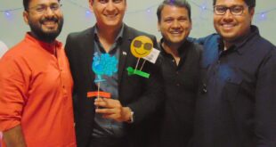 Arun Pandit : Treble at Loadshare Networks Diwali People's Choice Awards 2019 Arun Pandit won a Treble at Loadshare Diwali Peoples Choice Awards 2019