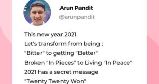 New Year Quote by Arun Pandit