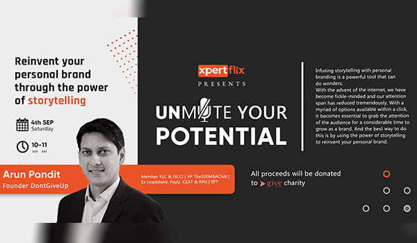 Reinvent Your Personal Brand XpertFlix Masterclass by Arun Pandit
