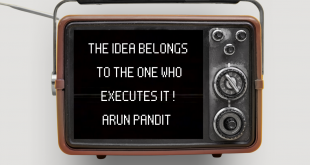 Quote on Ideas & Execution by Arun Pandit