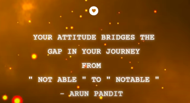 Quote on Attitude & Notable