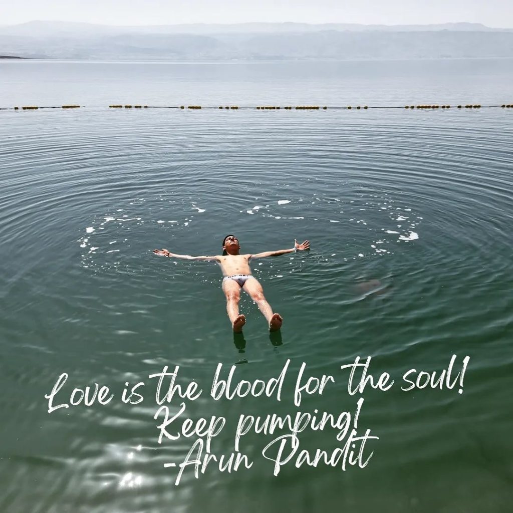 Quote on Love , Blood & Soul by Arun Pandit Quote on Love Blood Soul by Arun Pandit