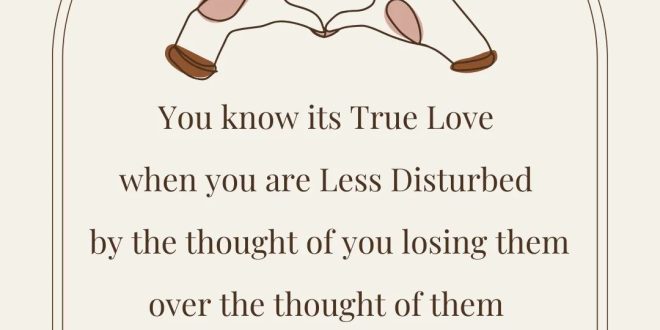 Quote on True Love & Loss by Arun Pandit